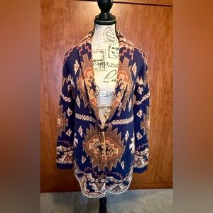 Faherty Yellowtail Lodge Cardigan | Women's XS | Retired Style